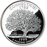 U.S. Quarter:  Connecticut Charter Oak