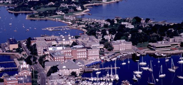 Marine Biological Laboratory seen from the air